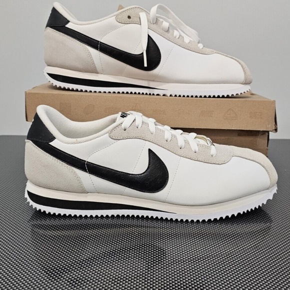 Size 12 - New Nike Cortez Basic White - 316418-102 - Picture 2 of 6